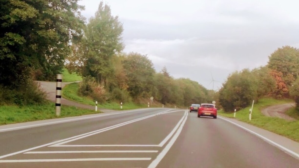 In the direction Ettelbruck-Marnach