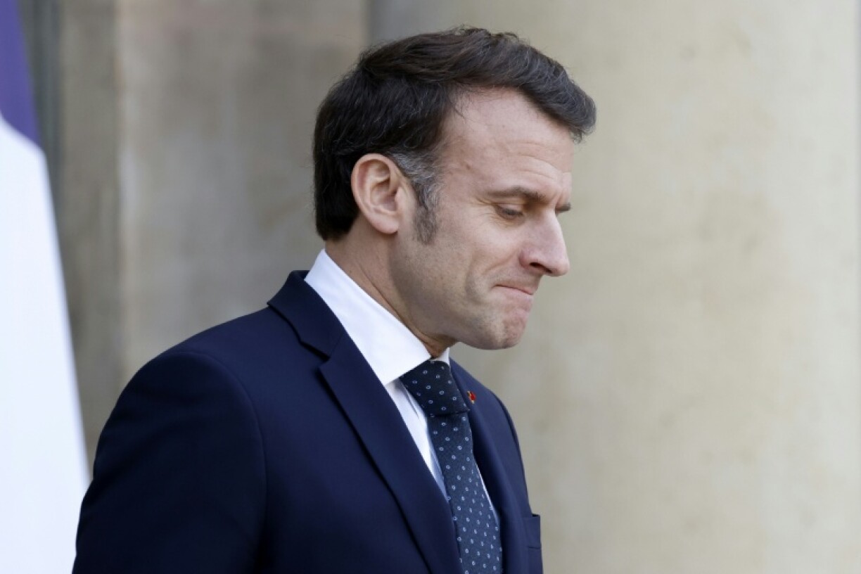 French President Emmanuel Macron again opened the door to sending troops to Ukraine