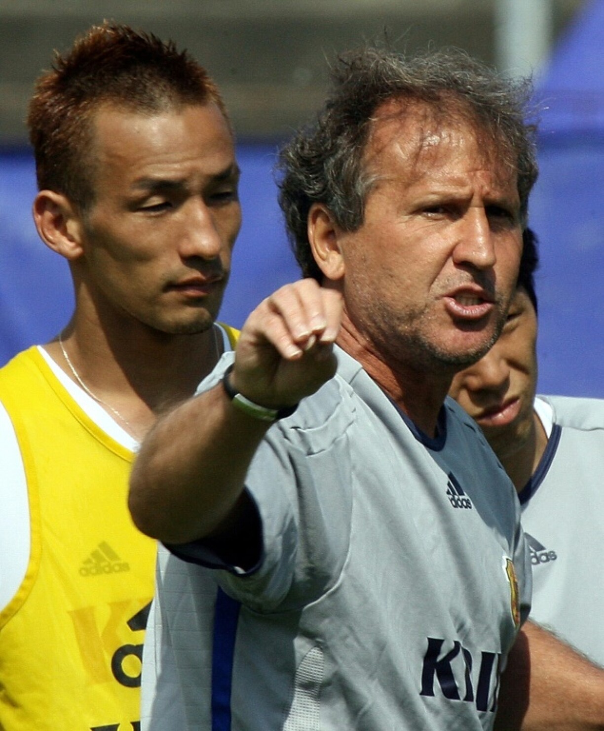 Zico coached Japan's national team from 2002 to 2006