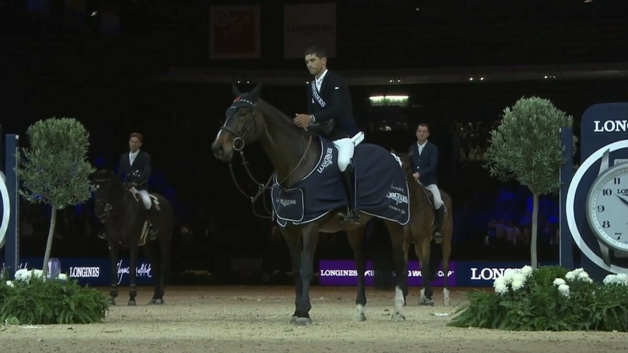 De Victor Bettendorf an d'Focy de la Roque um CSI5* zu Lyon den 1. November 2024.