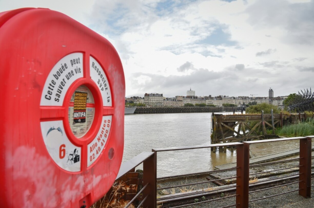 Les rives de Loire à Nantes dans le périmètre où le corps de Steve Maia Caniço a été retrouvé le 29 juillet 2019.