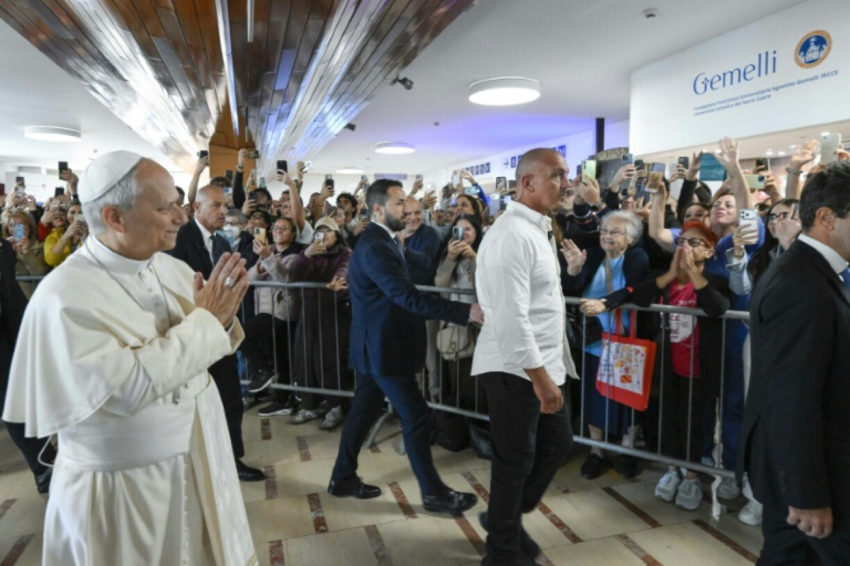 It is Leo XIV's first hospitalization since becoming pope last year