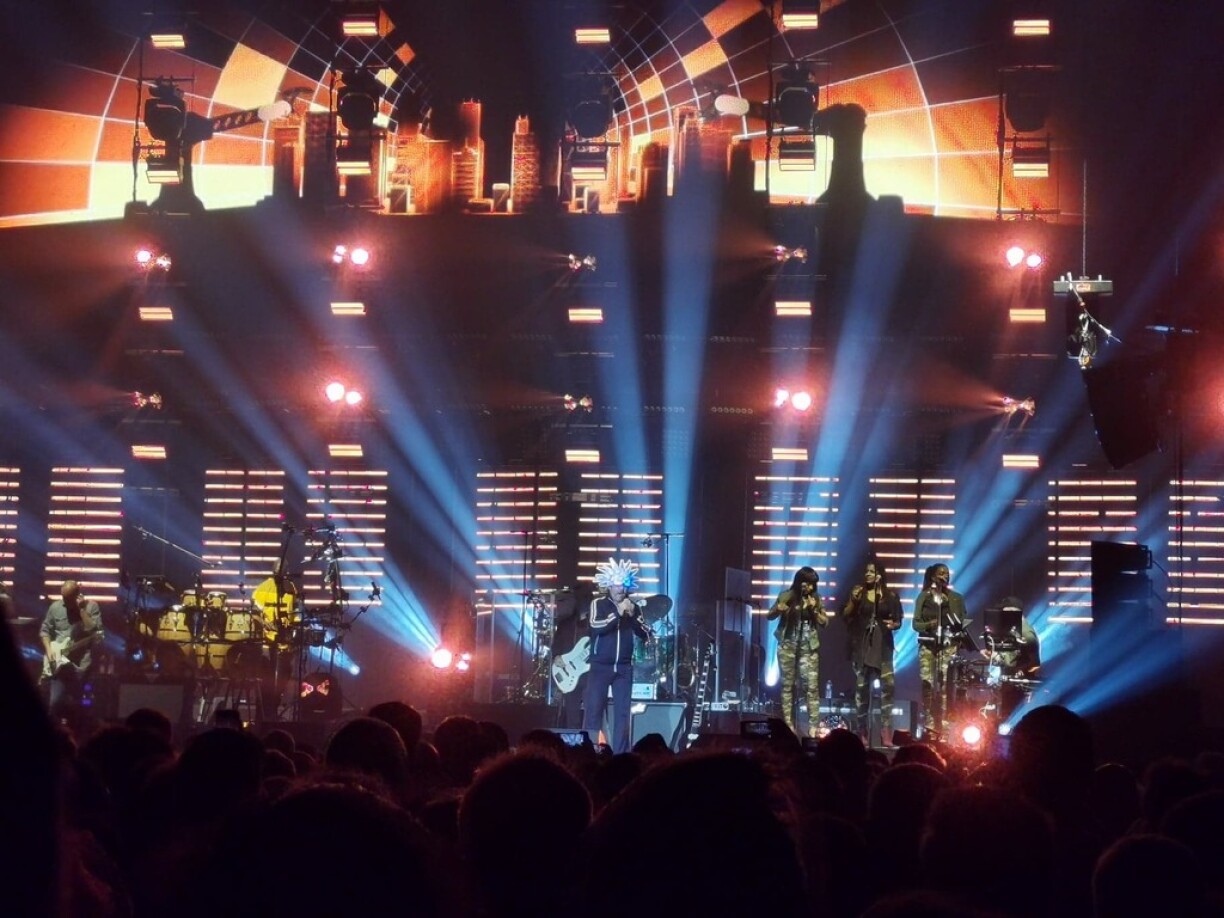 Jay Kay de Jamiroquai se produit sur la scène de la Rockhal le 2 juin 2019