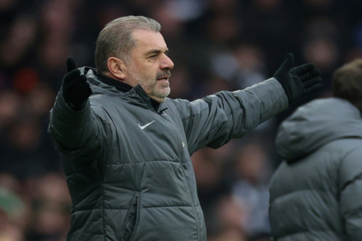 Tottenham boss Ange Postecoglou is under pressure after one win in eight Premier League games