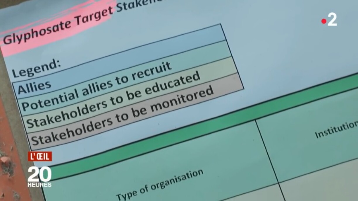 Au cours de son enquête, France 2 découvre que plusieurs centaines de personnes sont fichées selon leur bienveillance ou leur opposition aux pesticides, aux OGM...