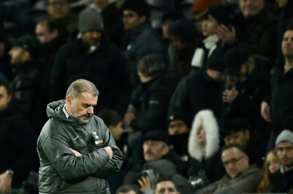 Ange Postecoglou's Tottenham have sunk to 11th in the Premier League table