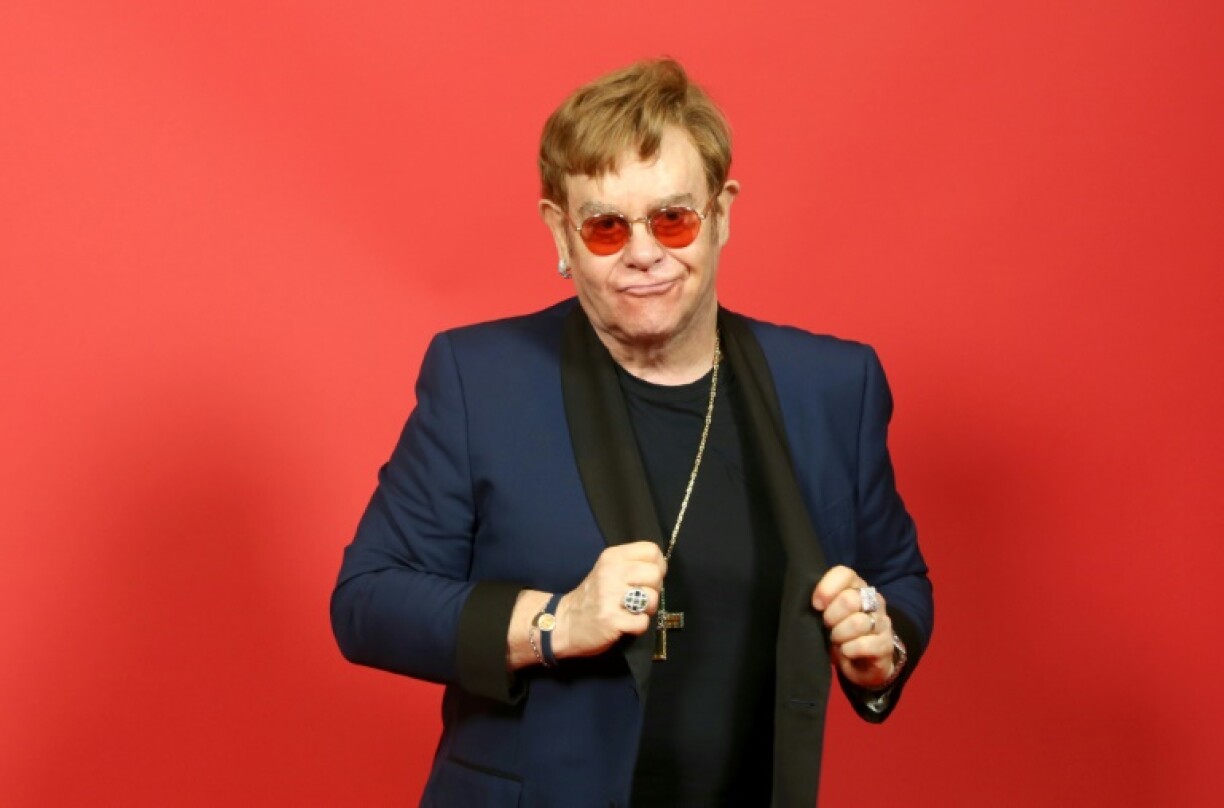 Elton John à Los Angeles le 27 mai 2021