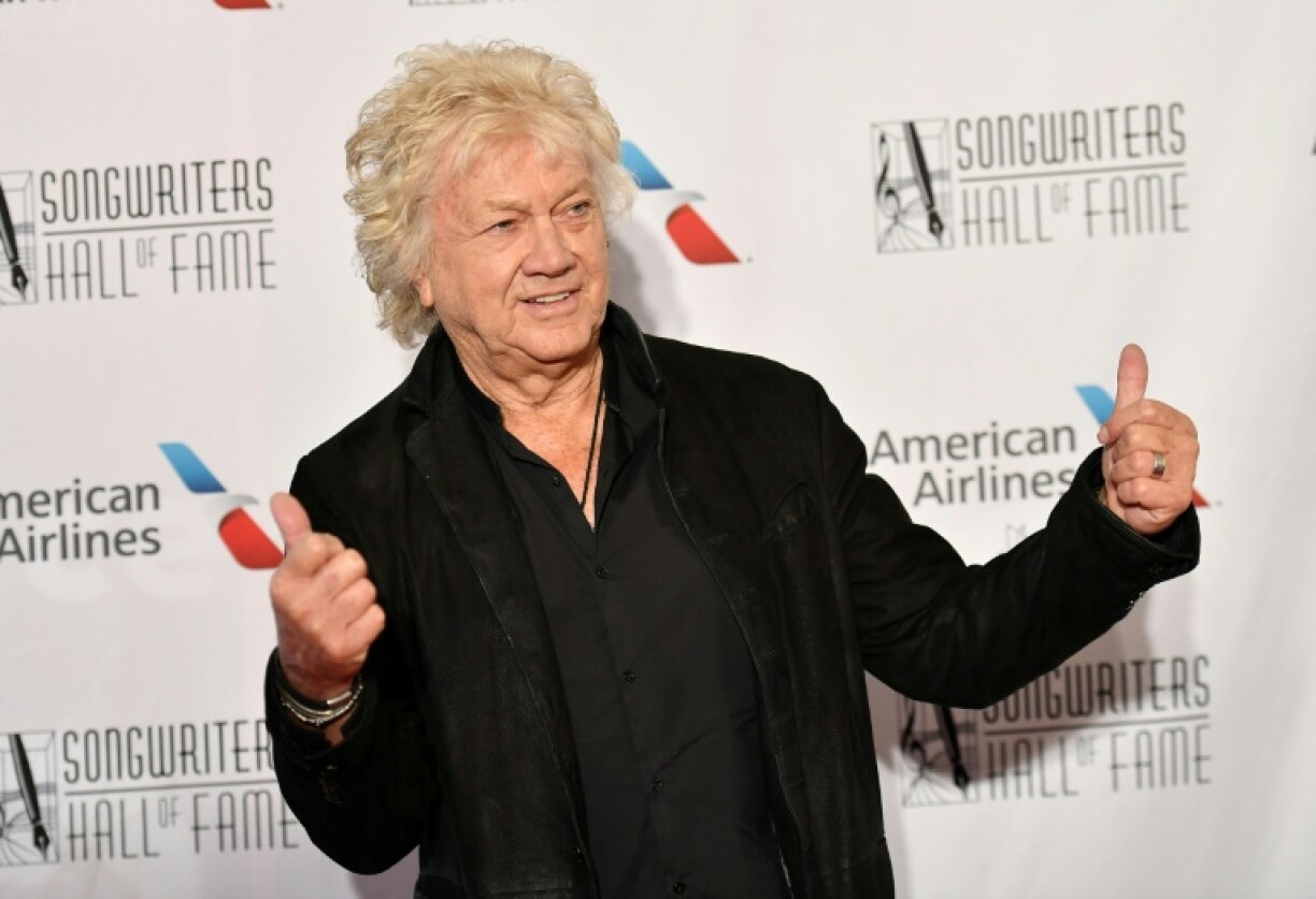 The Moody Blues singer John Lodge, seen here in New York in 2019, died surrounded by 'the sounds of The Everly Brothers and Buddy Holly,' a family statement said