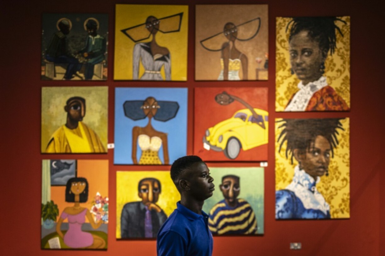 At the +234Art Fair, up-and-comers are in the spotlight at exhibitions meant to help them break through the insular market that Nigeria's cultural capital is sometimes known for