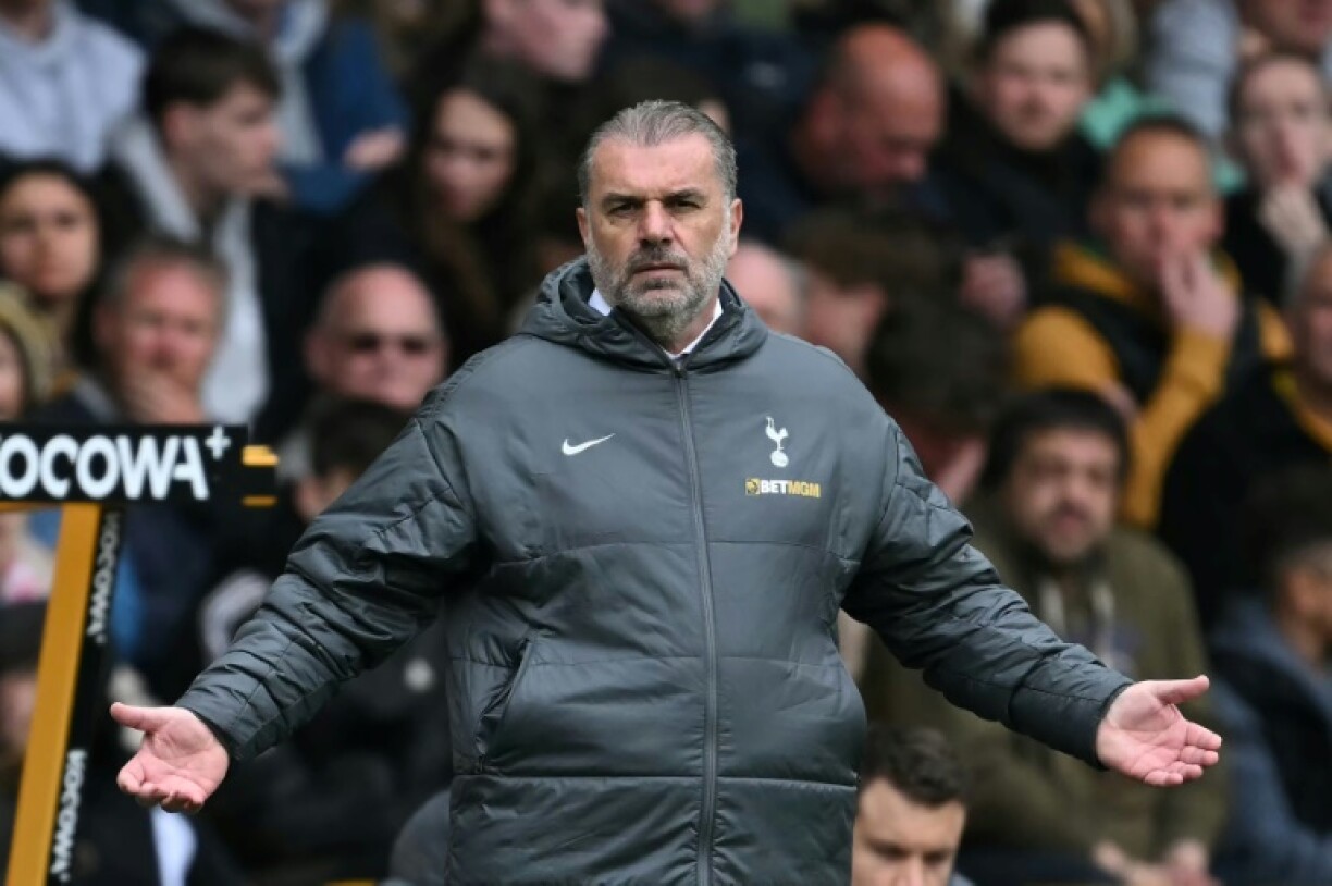 Tottenham manager Ange Postecoglou