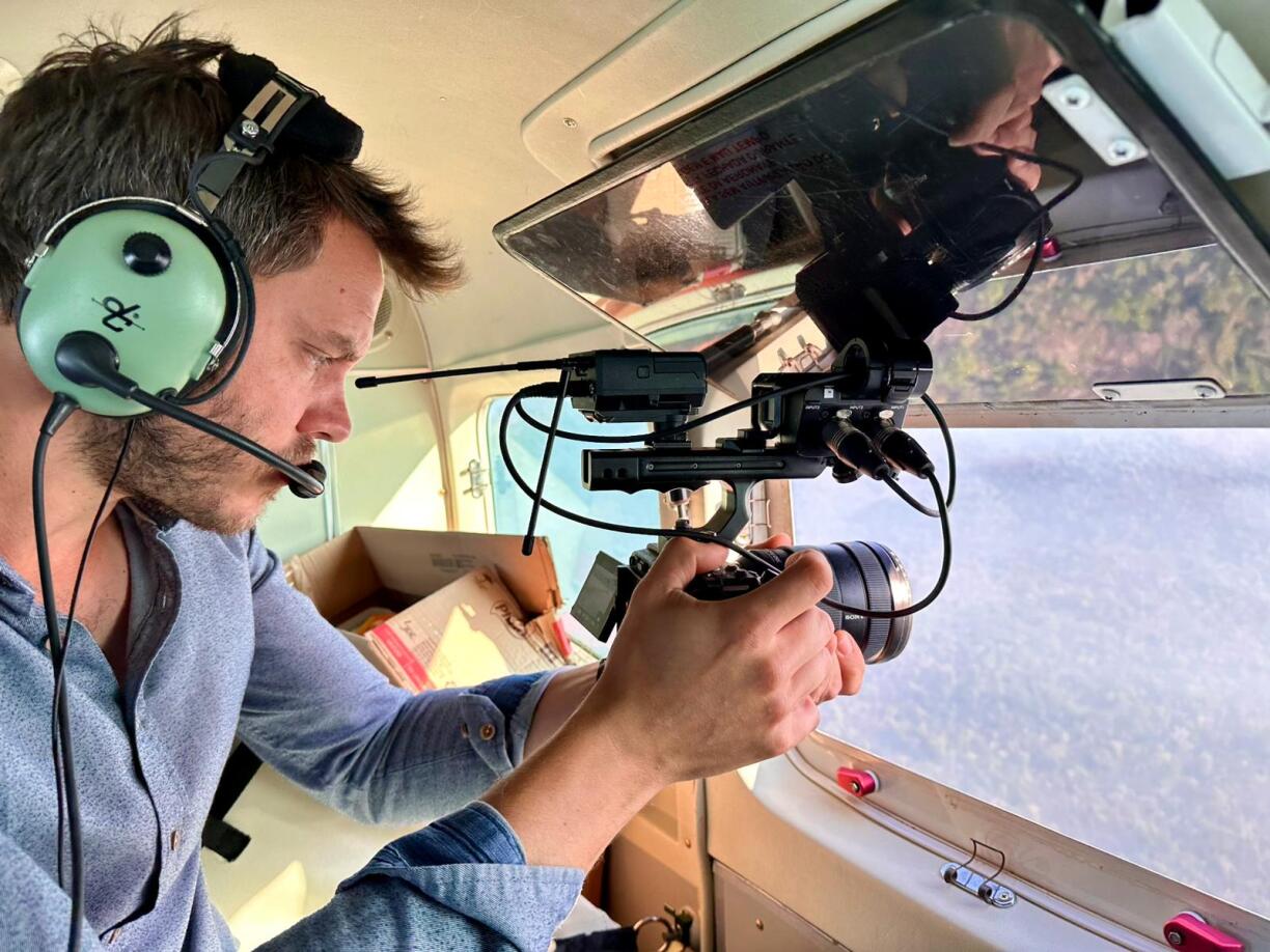 De Kameramann Jean-Baptiste Verwaerde.