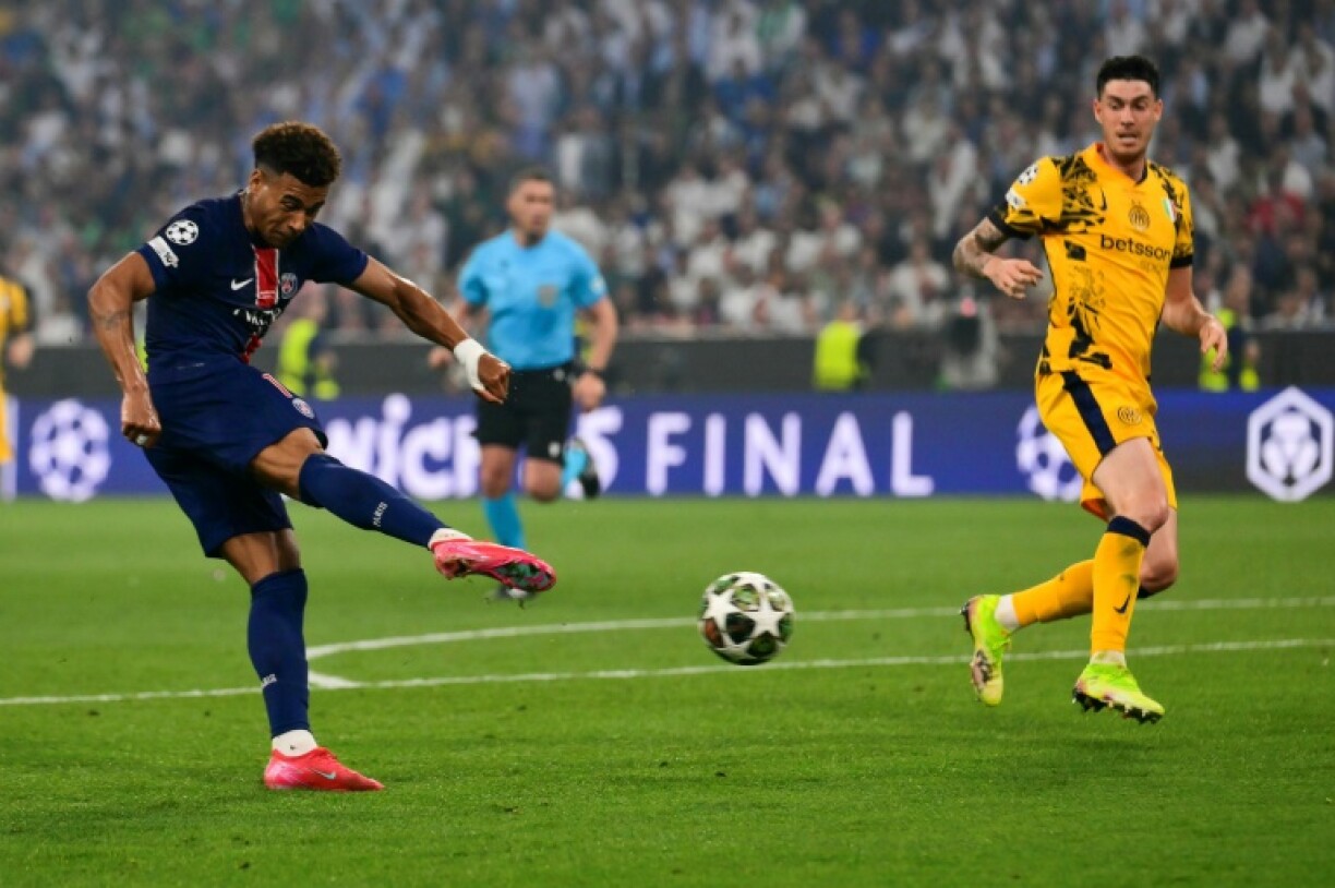 Desire Doue inspired Paris Saint-Germain to Champions League glory with a double