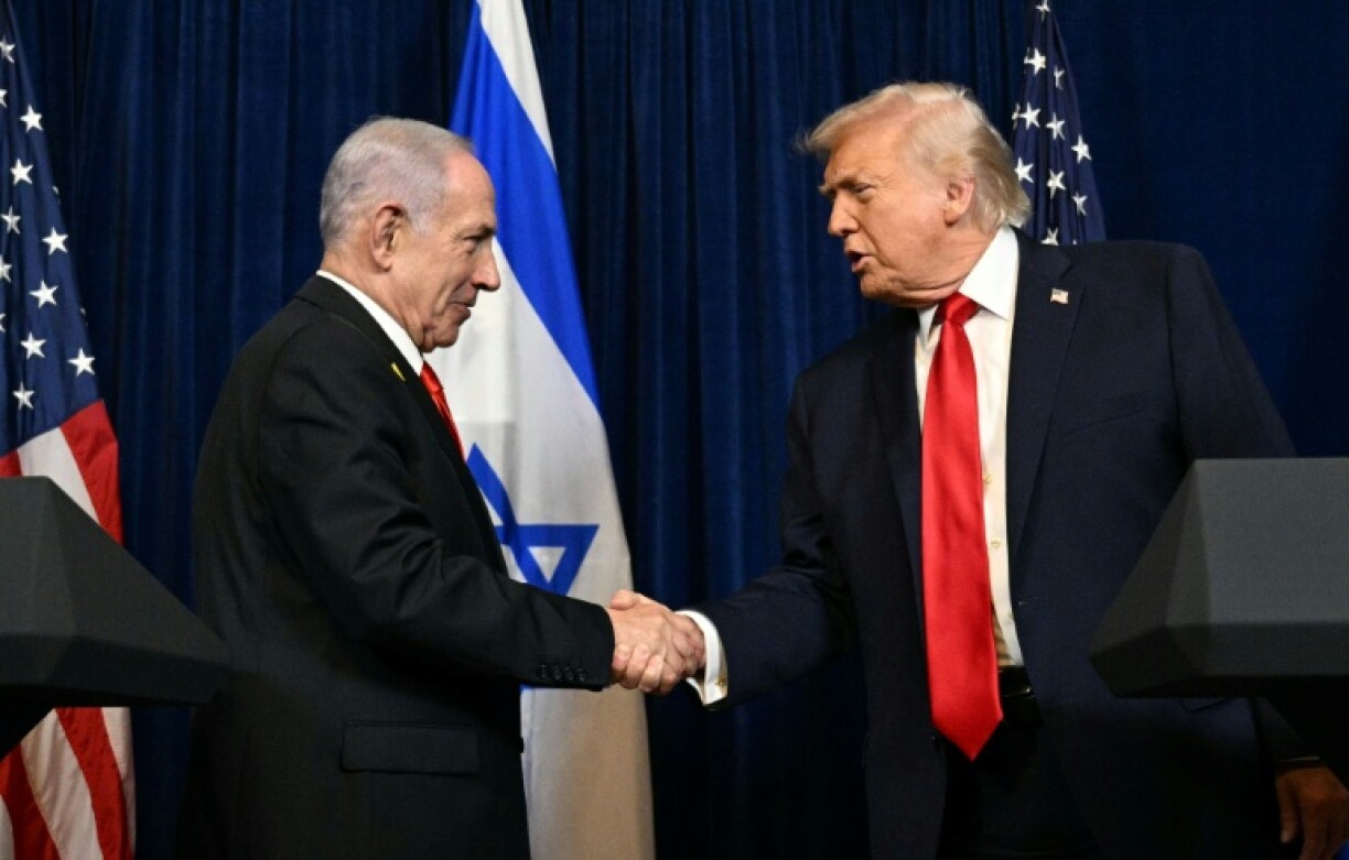 Le président américain Donald Trump et le Premier ministre israélien Benjamin Netanyahu à Mar-a-Lago, en Floride, le 29 décembre 2025