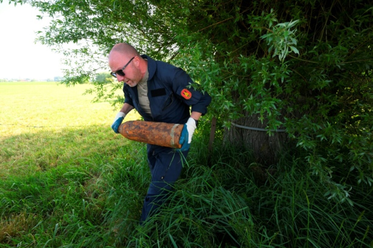 Belgium's army deminers track and remove the dangerous materials on a daily basis