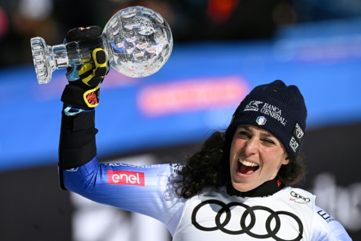 Federica Brignone won the the overall World Cup last season shortly before the horror accident that is threatening to keep her out of the Olympics