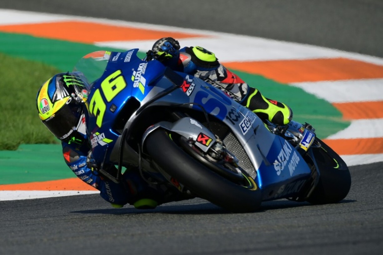 L'Espagnol Joan Mir à Valence le 15 novembre 2020