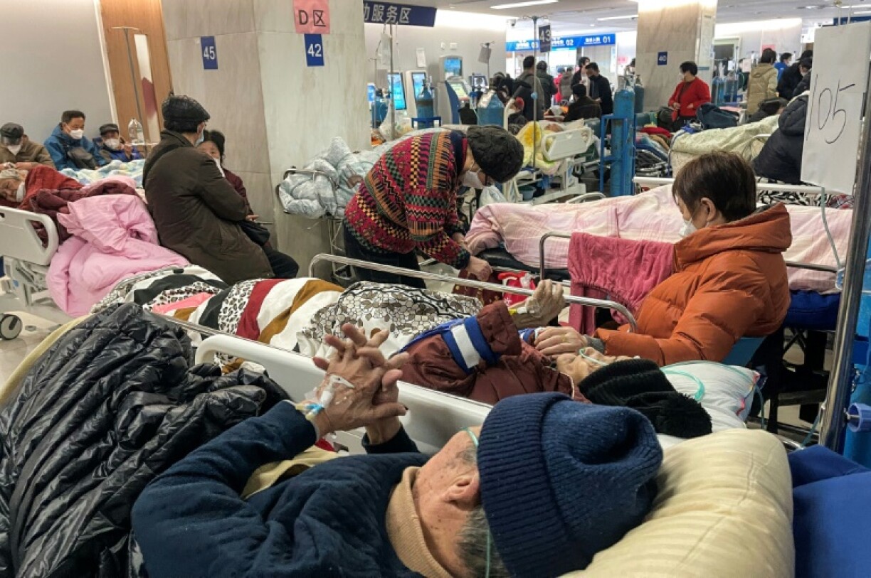 A l'hôpital Tongren à Shanghai en Chine, le 3 janvier 2023