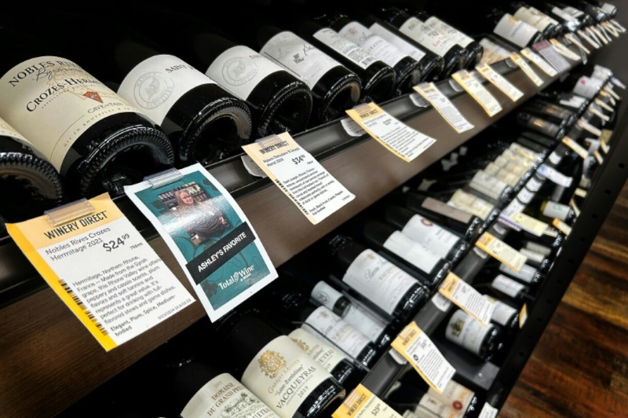 French wine risks staying on the rack in US stores after Trump's tariff threat