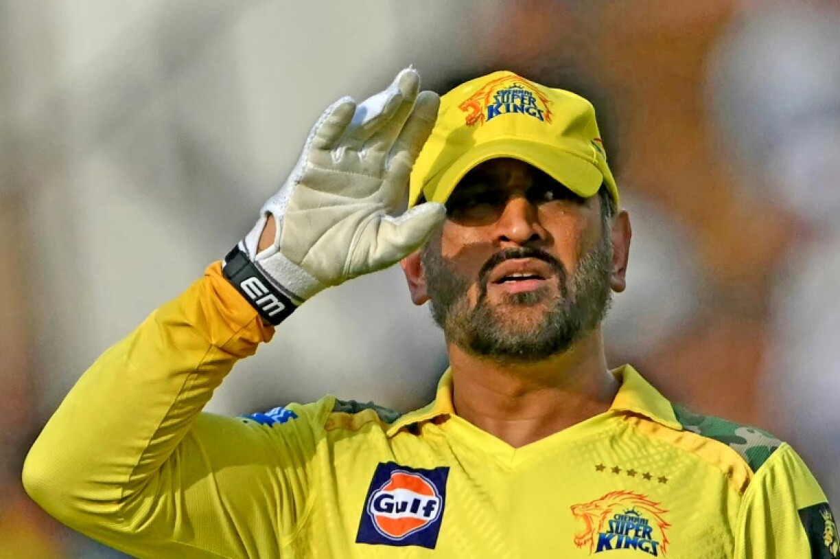 Former India captain M.S. Dhoni was still playing for Chennai Super Kings in this season's Indian Premier League at the age of 43