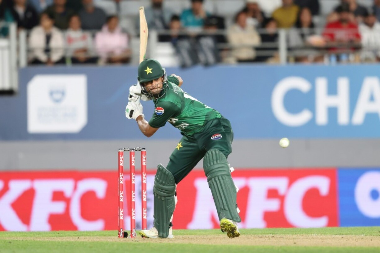 Pakistan's Hasan Nawaz hit a century