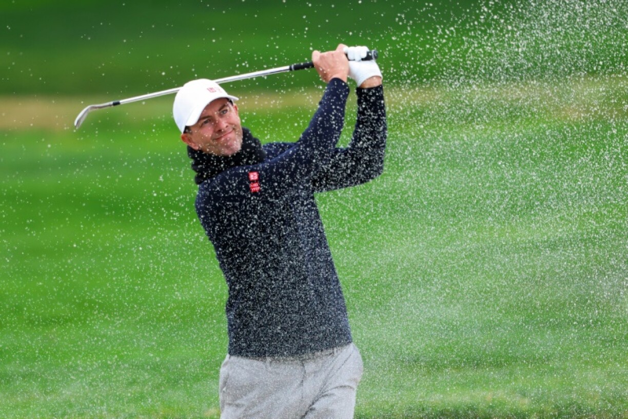 Adam Scott upbeat after Trump talks