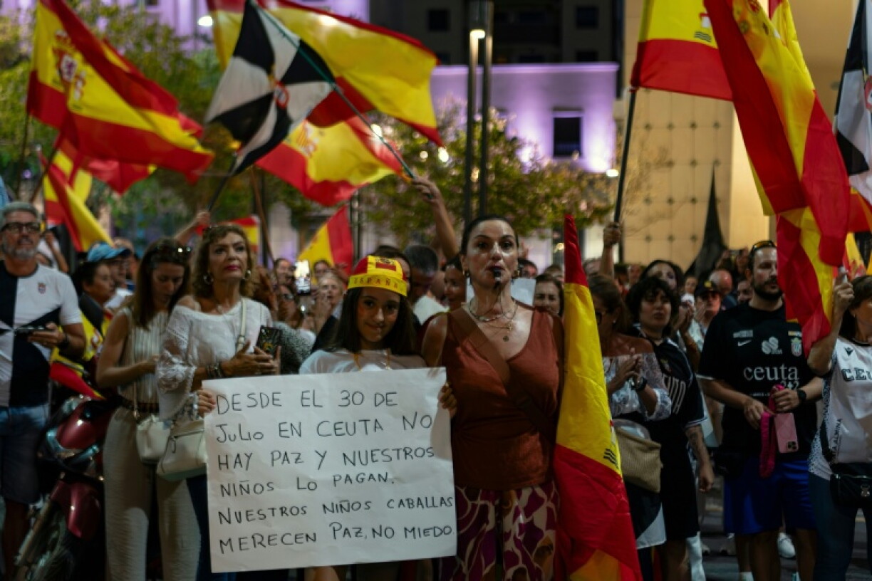Des habitants de Ceuta manifestent le 30 août 2026