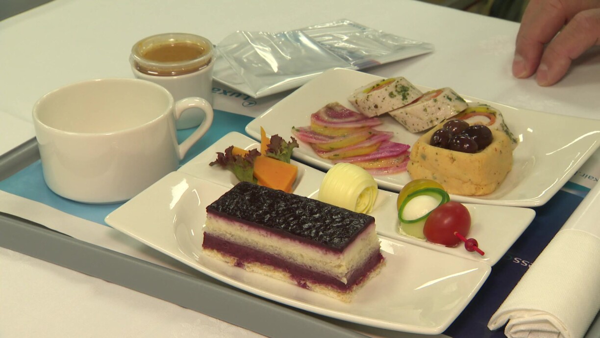 Picture by Luxair catering from 2019.