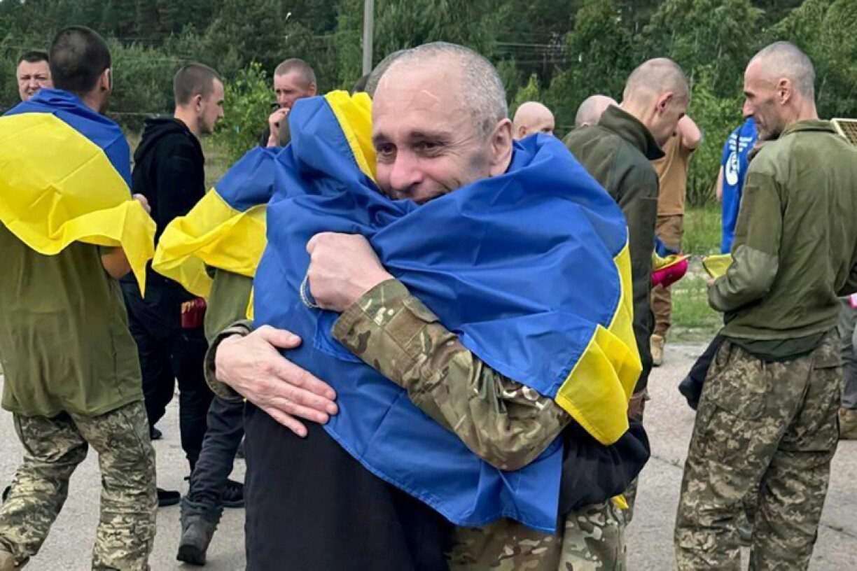 The prisoner exchange was the fourth one in a week, under the terms of an agreement struck between Ukraine and Russia earlier this month