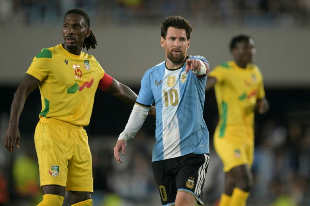 Benin, ranked 89th in the world, provided the opposition for Lionel Messi's final match with Argentina