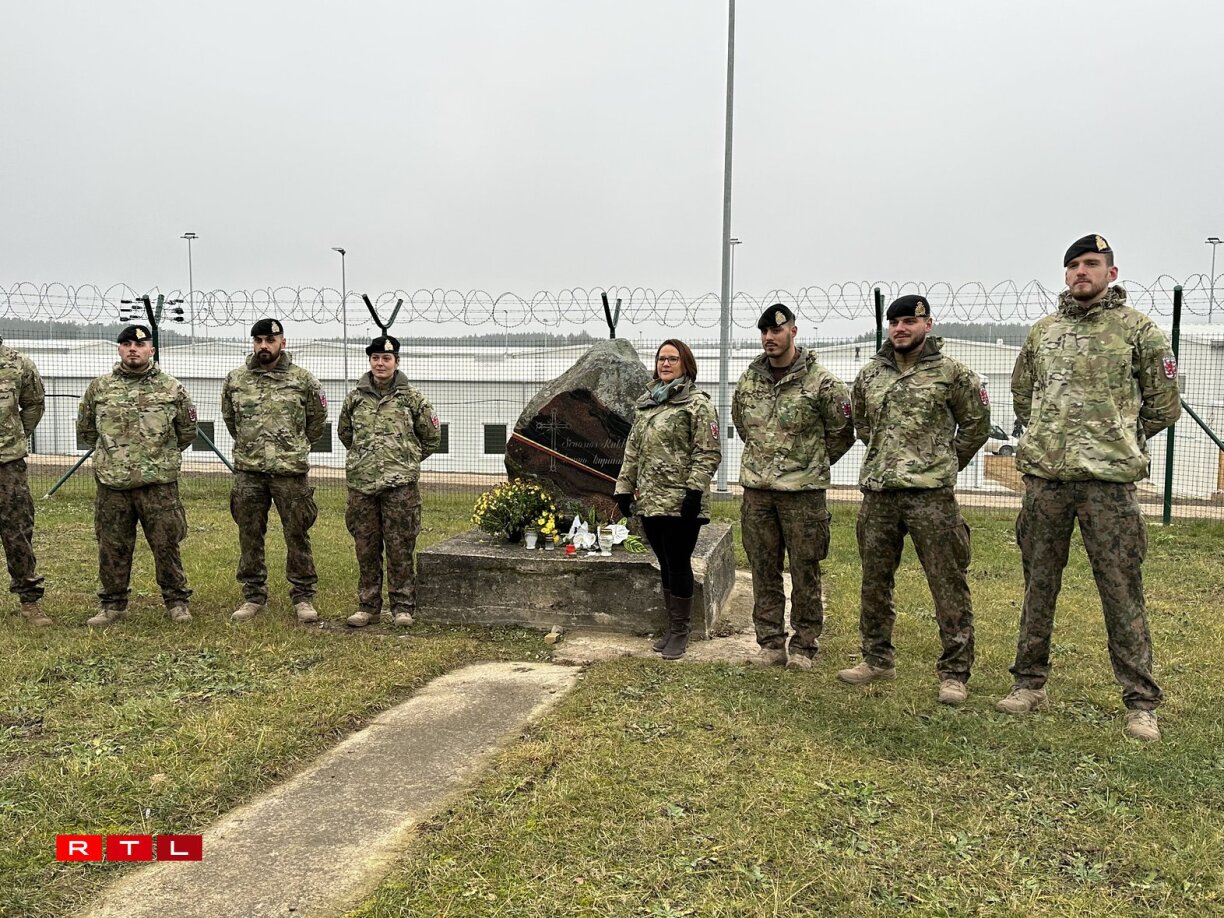 La ministre luxembourgeoise de la Défense, Yuriko Backes, était mercredi en visite de travail sur la base militaire de l'OTAN à Rukla en Lituanie.