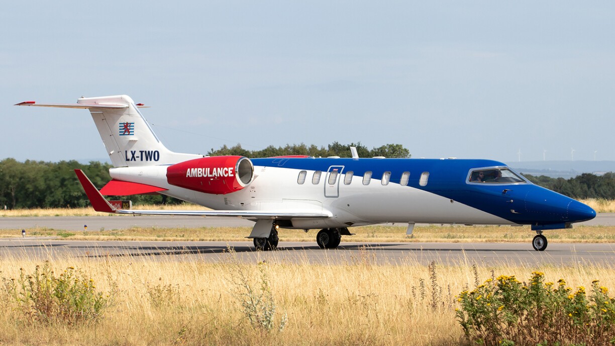 Ambulanz-Fliger vun der Air Rescue