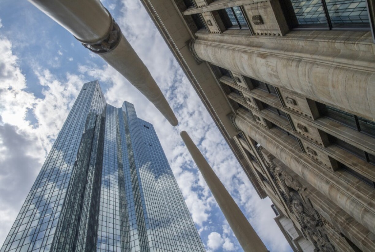 La centrale de la Deutsche Bank à Francfort-sur-le-Main