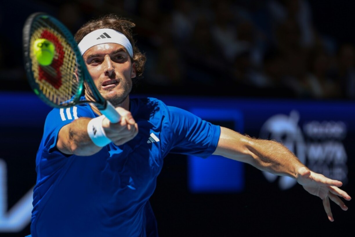 Greece's Stefanos Tsitsipas lost his opening match of the season at the United Cup