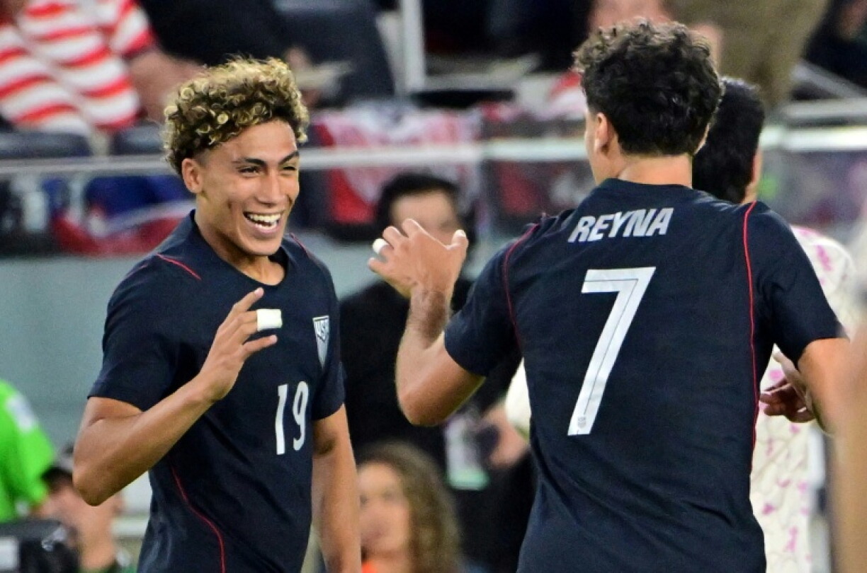 Julian Hall scored in back-to-back games for the US