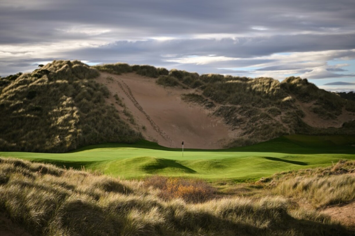 Trump's company has pledged to build 'the greatest 36 holes in golf', but not everyone is enthused