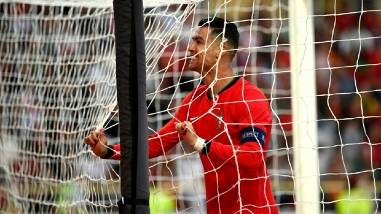 Auteur d'un doublé contre l'Irlande le 11 juin 2024 à Aveiro pour l'ultime match de préparation du Portugal avant l'Euro-2024, Cristiano Ronaldo veut