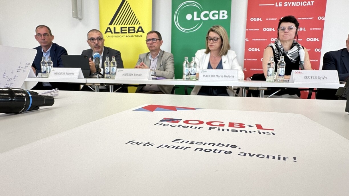 Foto vun enger gemeinsamer Pressekonferenz vum 17. Juli 2024.