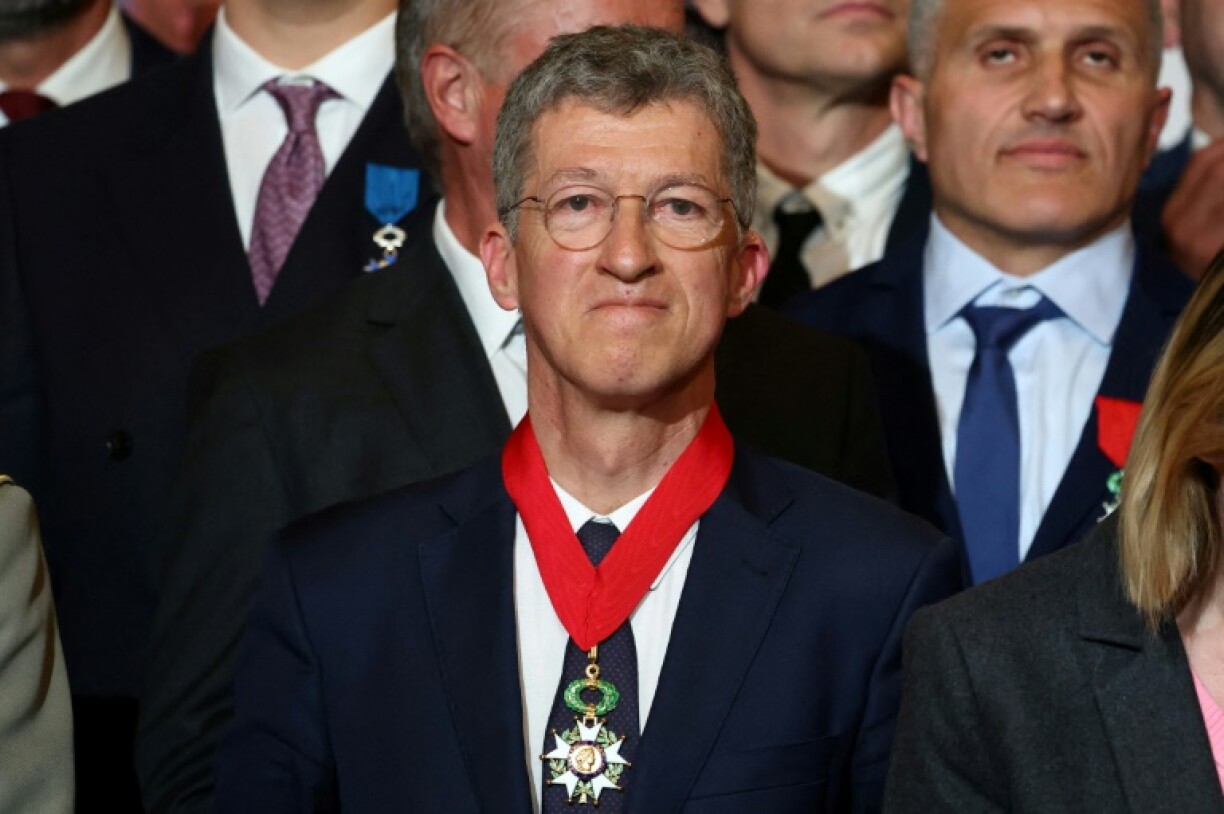Philippe Jost, who headed the public organisation tasked with restoring the cathedral, was handed France's highest national award