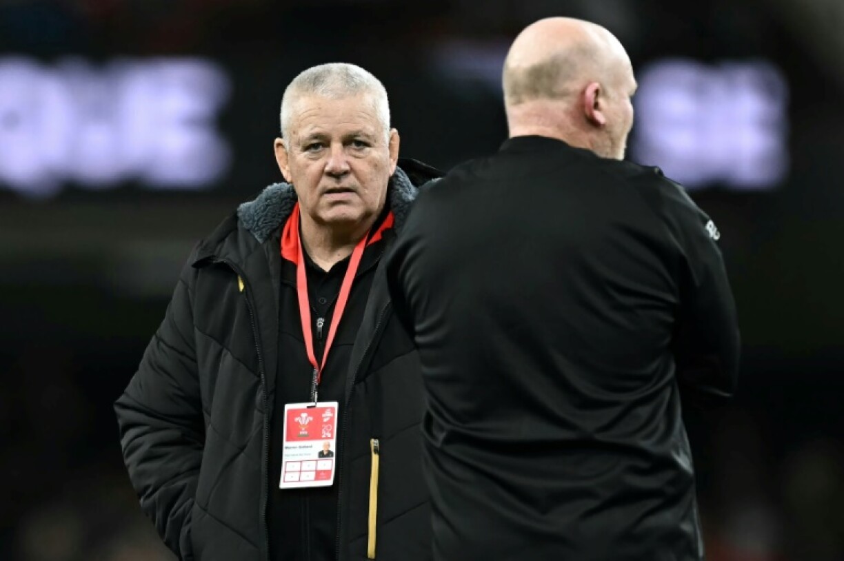 Warren Gatland (L) originally first coached Wales in 2008