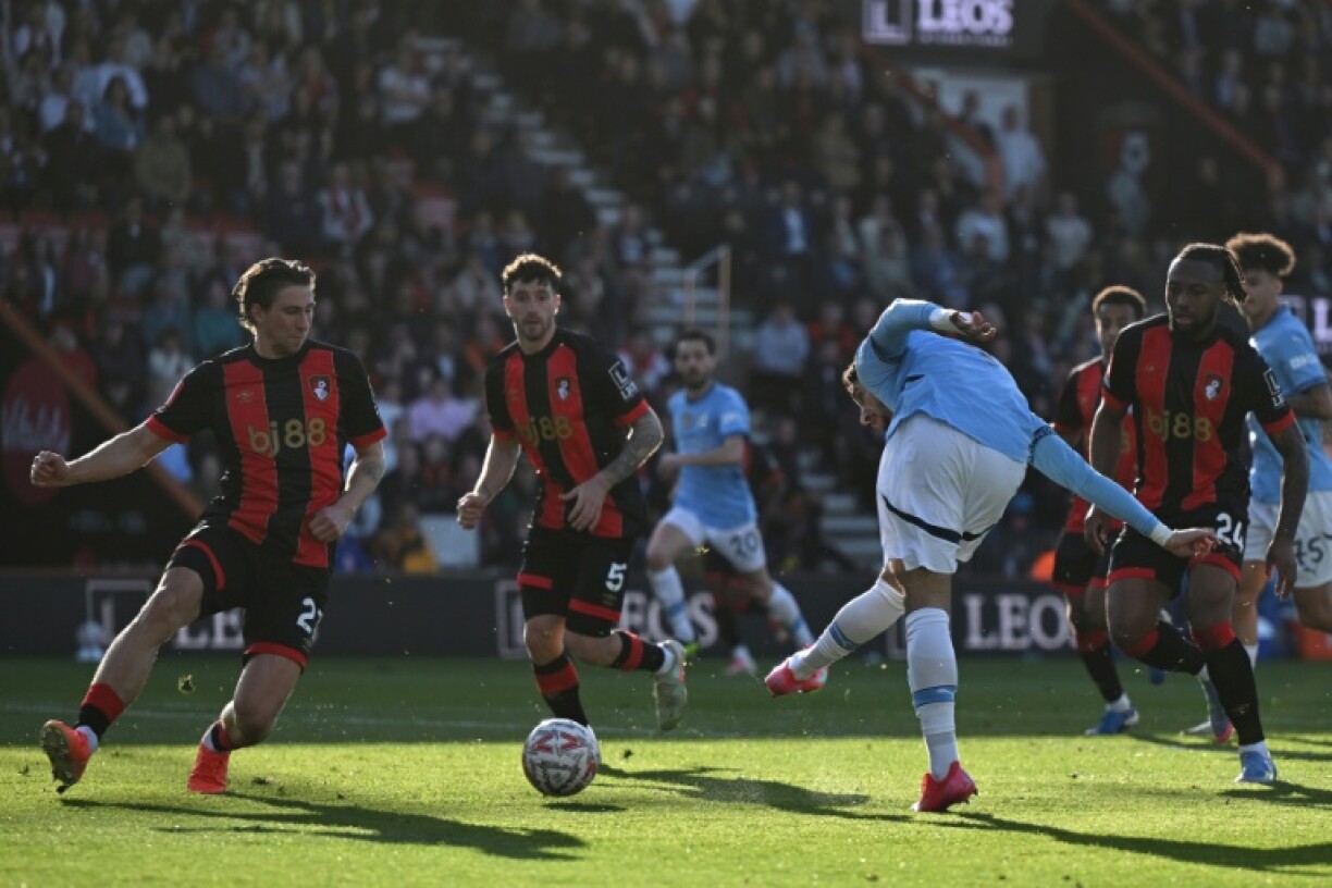 Omar Marmoush fires Man City into the FA Cup semi-finals