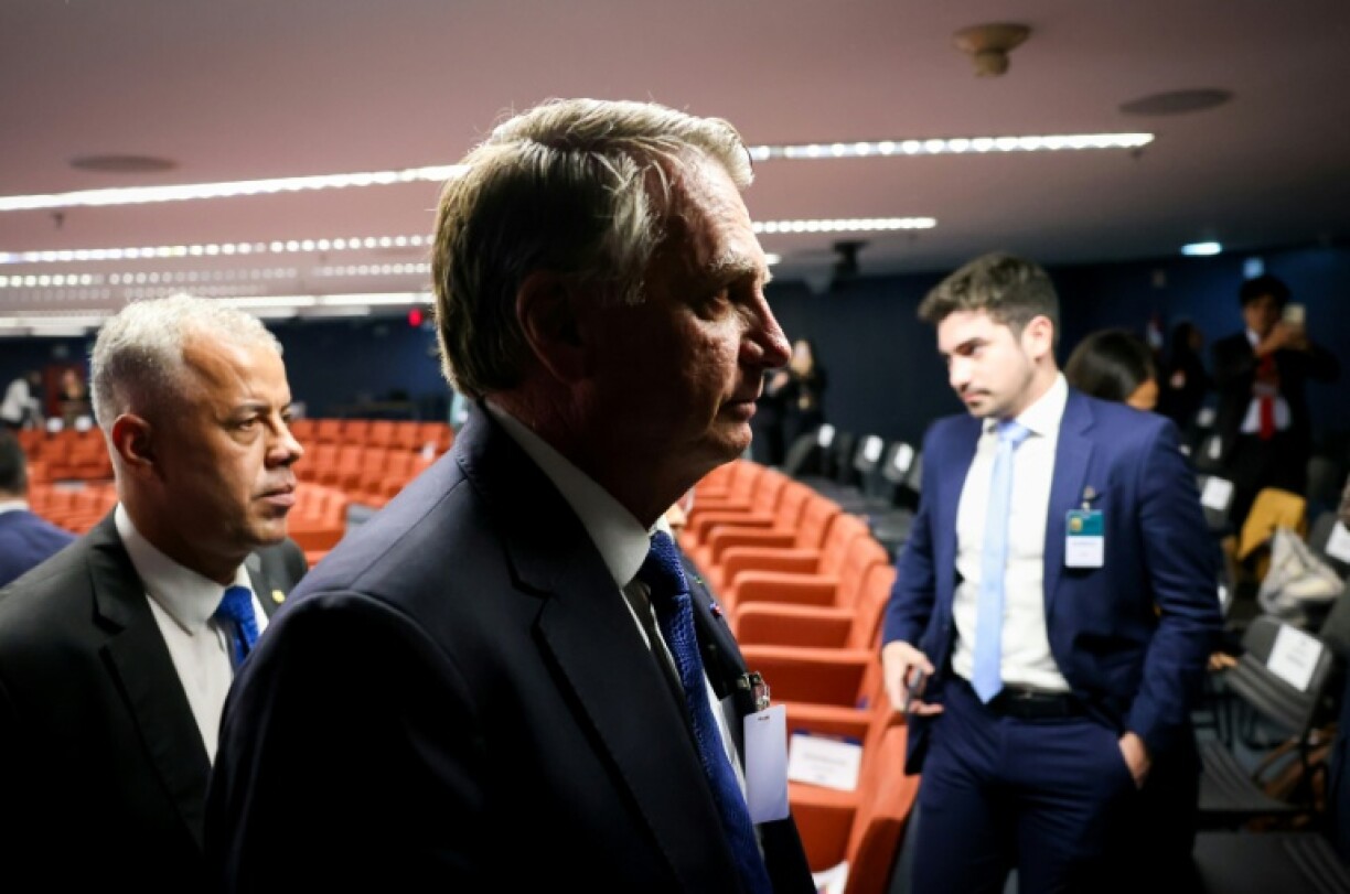 Ex-president Jair Bolsonaro, a 70-year-old former army captain, risks a jail term of over 40 years