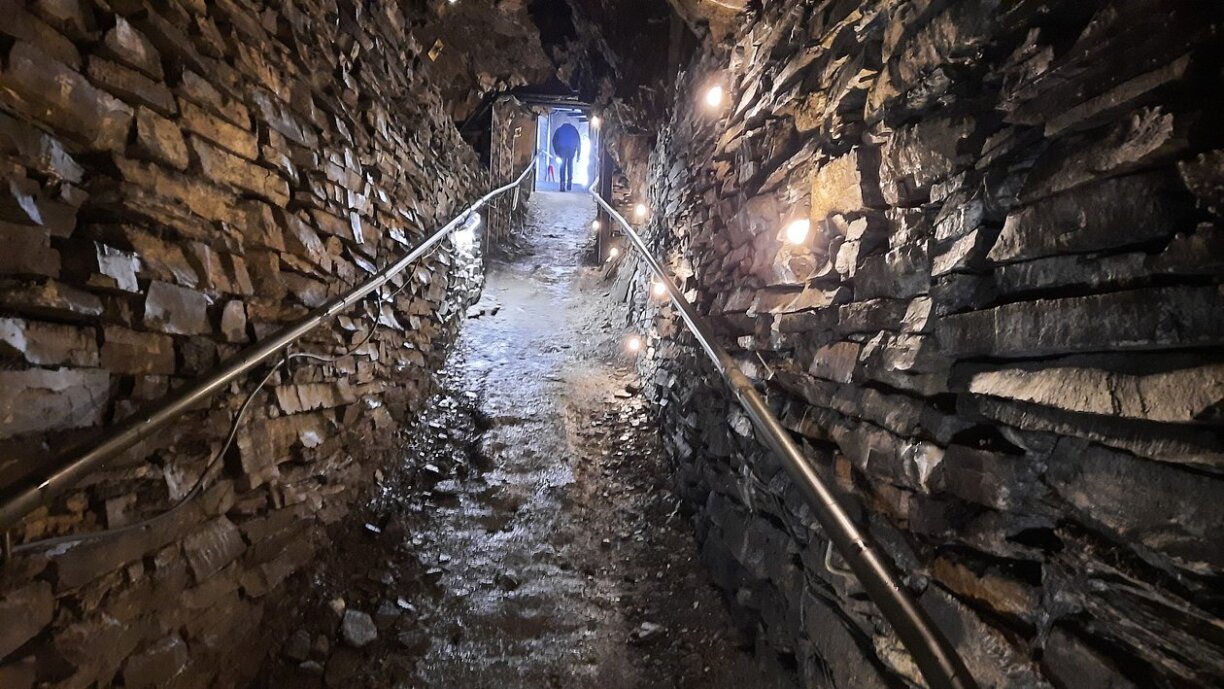 Plongez dans les entrailles du Luxembourg dans l'ancienne ardoisière de Haut-Martelange.
