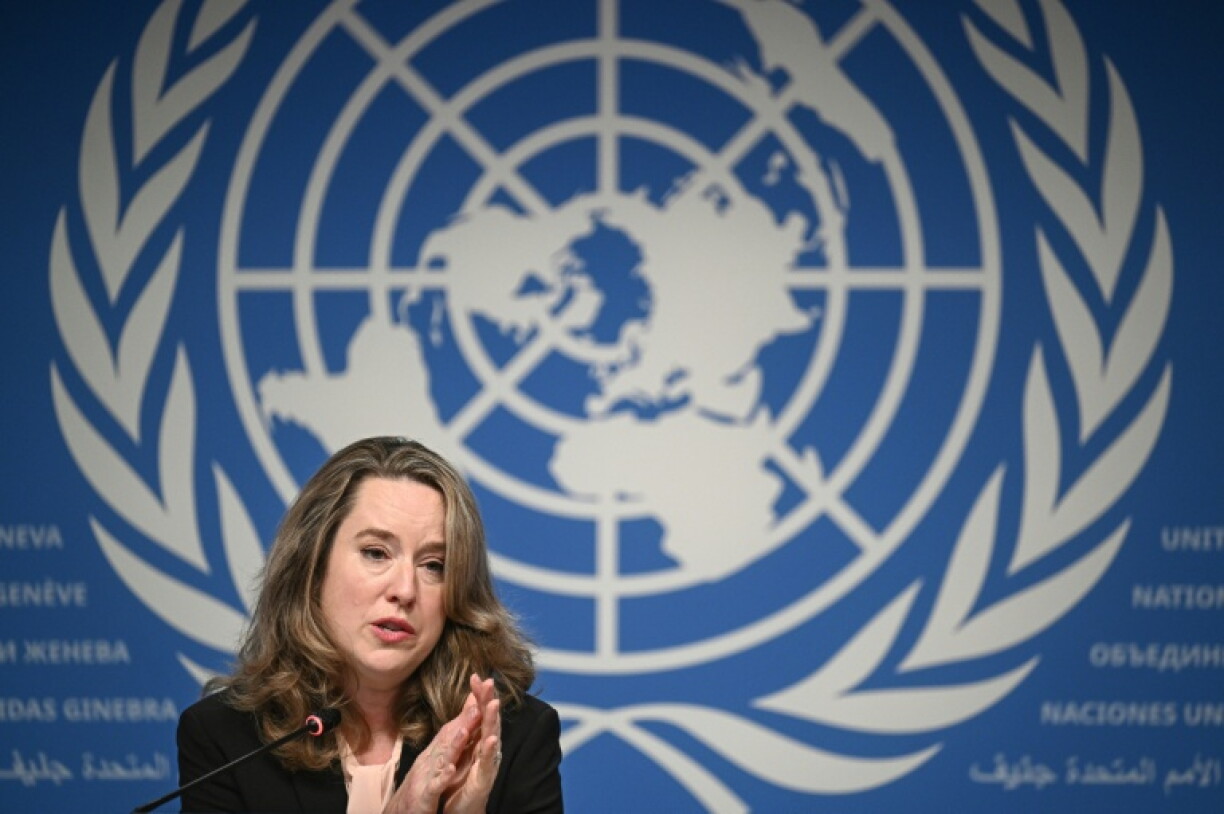 International Organization for Migration (IOM) chief Amy Pope, seen here in 2023, warned of a lack of urgency globally about the risks that vulnerable communities are facing