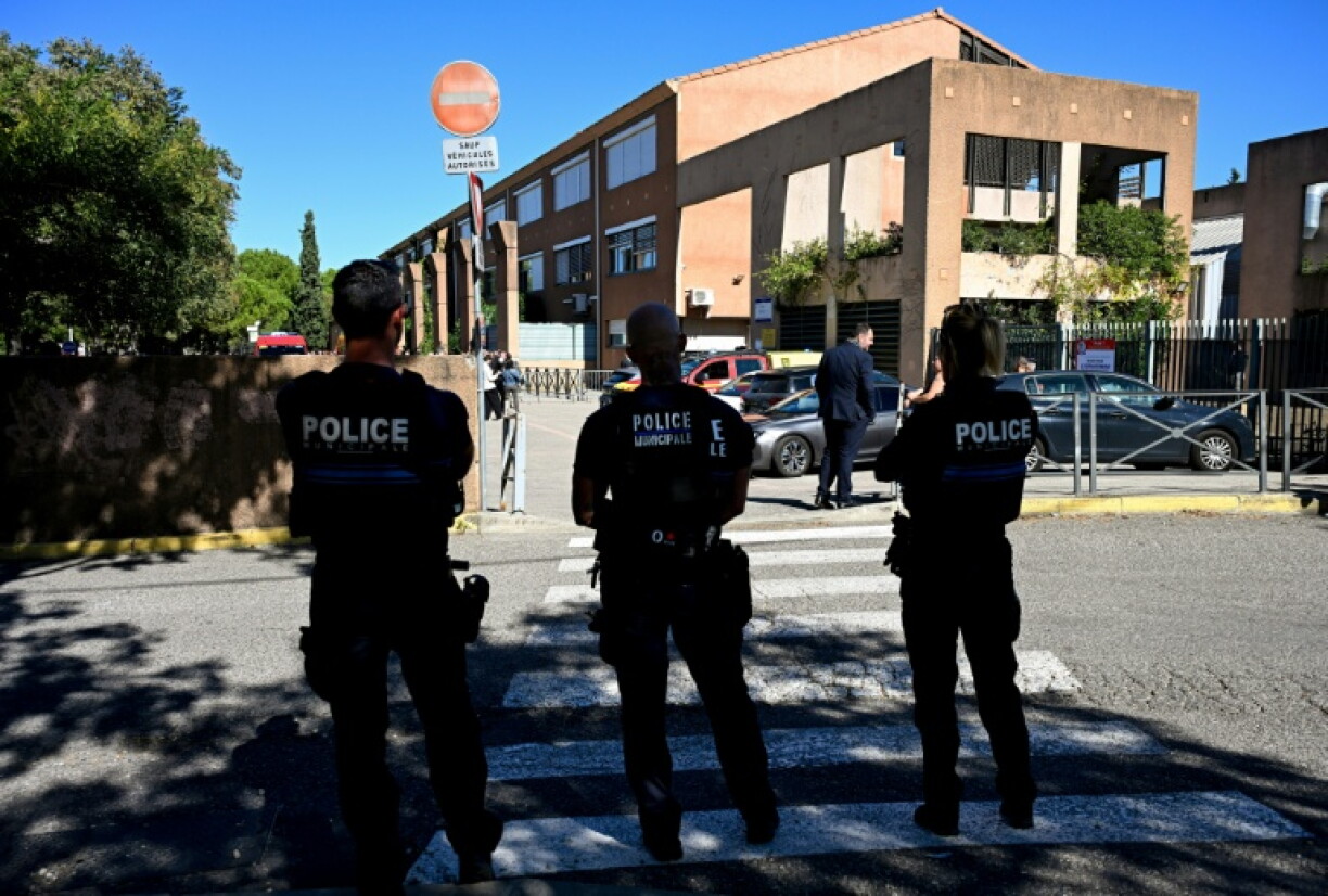 The teenager used buckshot in the attack in the southern town of Aubagne, near Marseille