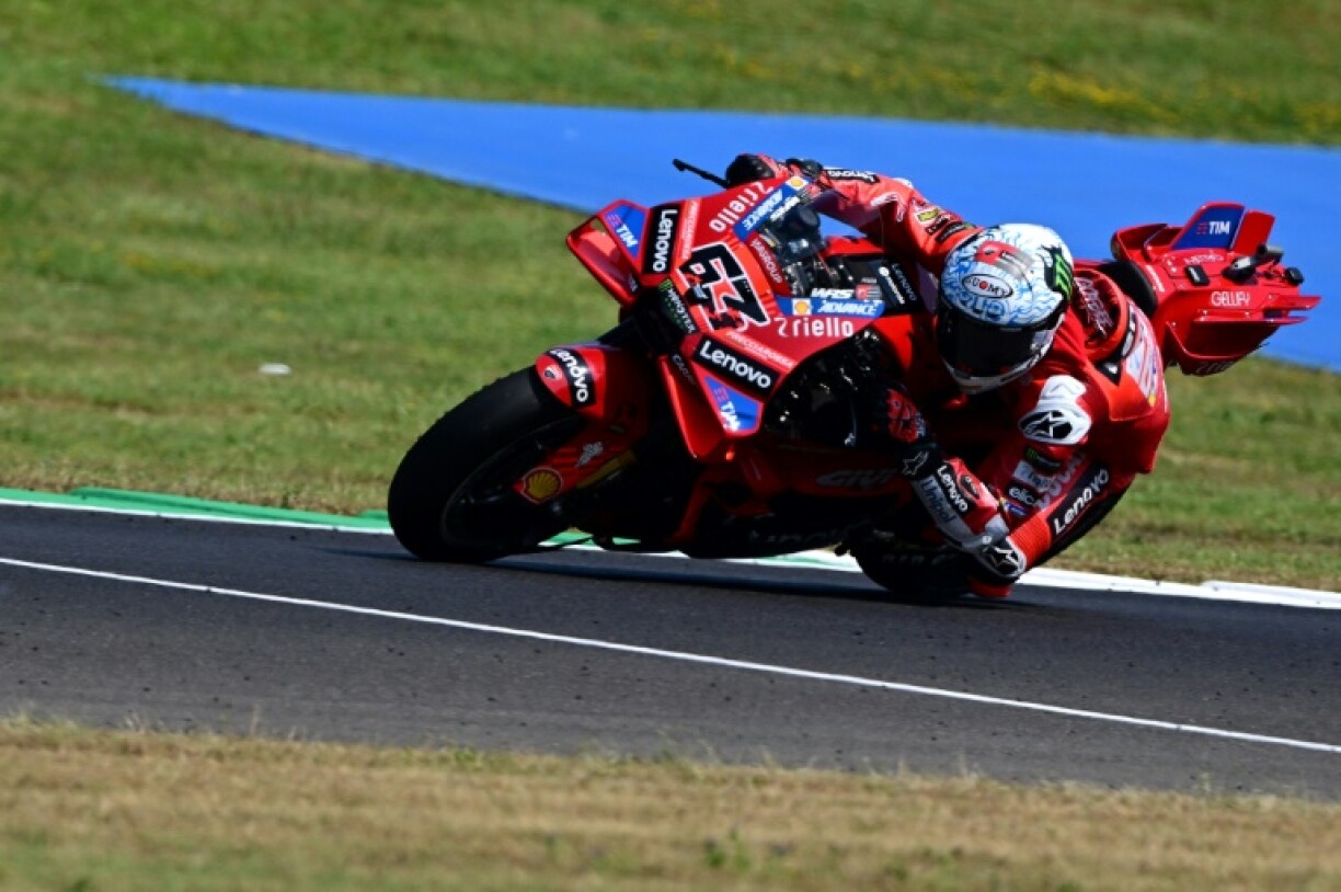 Francesco Bagnaia will start on pole for the Czech MotoGP