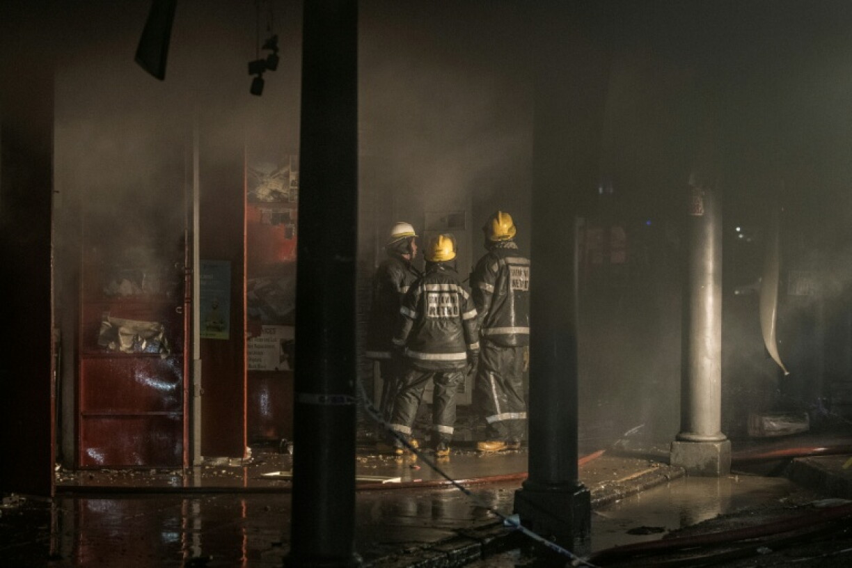 Clashes erupted in Johannesburg and Durban, where a building was set on fire