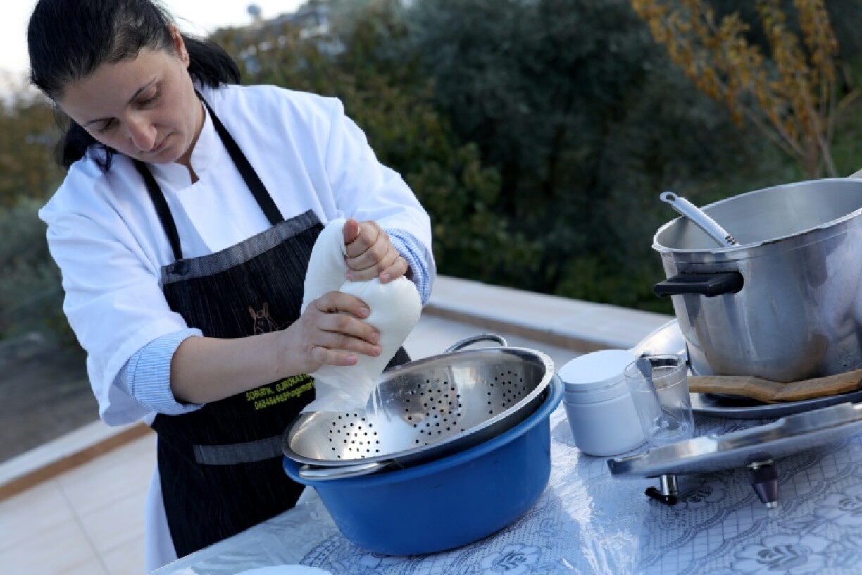 'There is a high demand for donkey cheese, which is difficult to prepare,' says Xhiko Basha