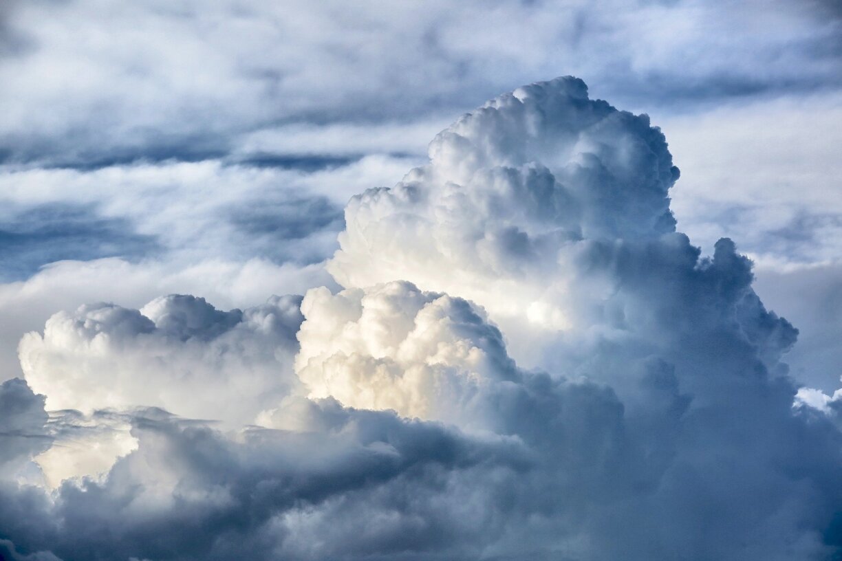 OK, it might not be this cloudy.