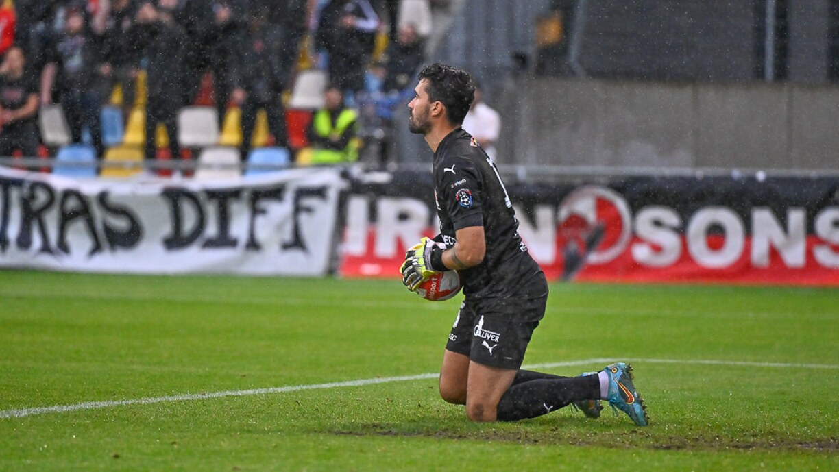 Romain Ruffier s’est retourné une fois puis n’a que très rarement été mis en difficulté par des attaquants du Swift très discrets