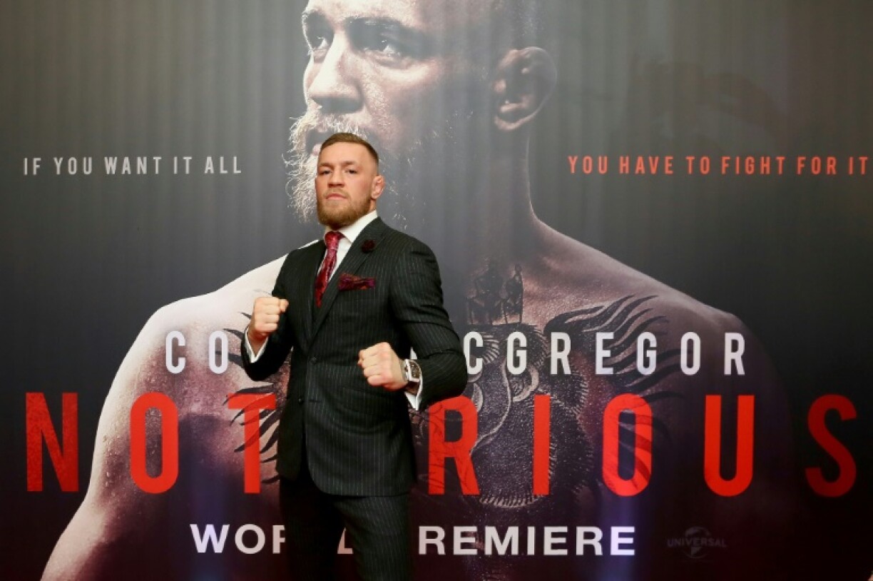 McGregor made his name in mixed martial arts
